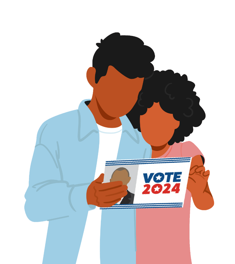 Younger Voters Illustration